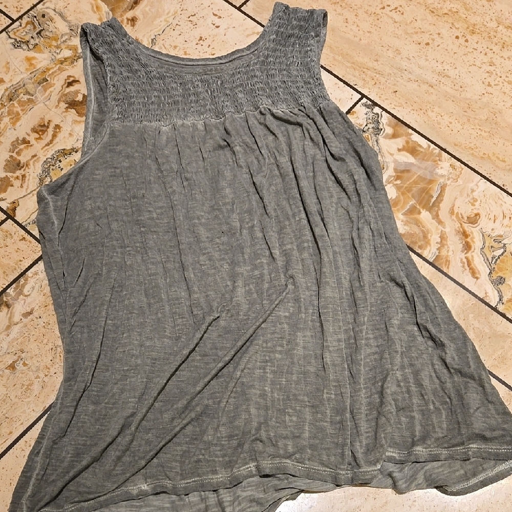 Sage Green Women's Sleeveless Top